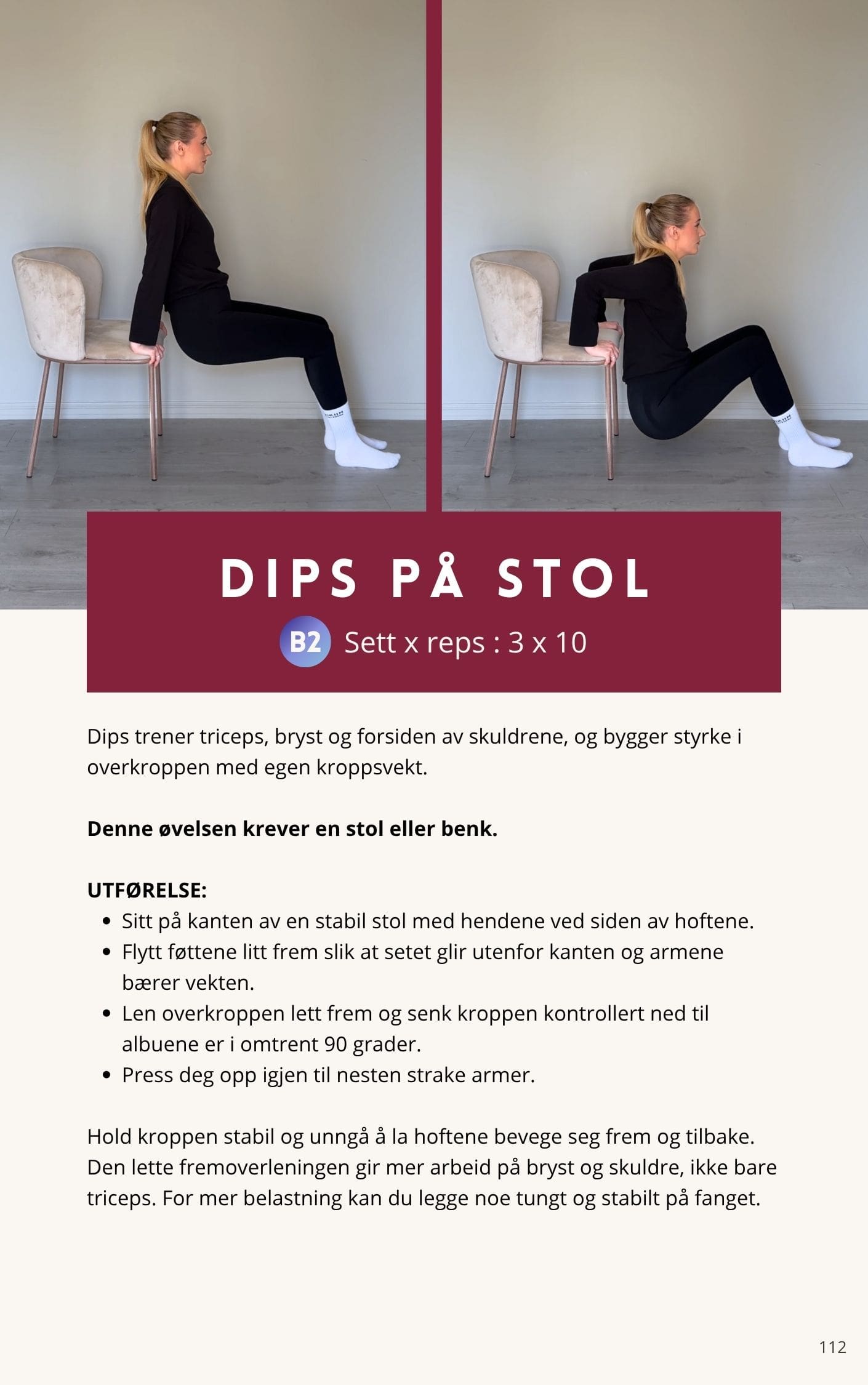 Styketrening gjort enkelt - Elenamellingen.no